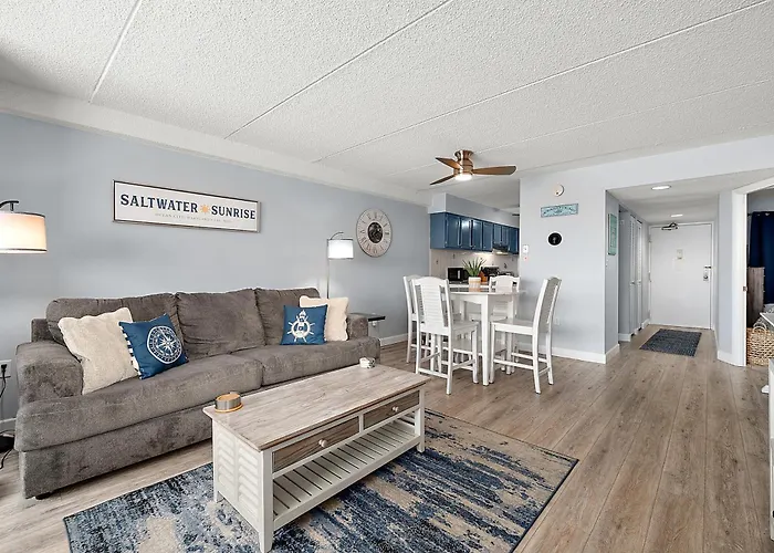 2 Bedroom Ocean Front Condo! Hébergement de vacances Ocean City